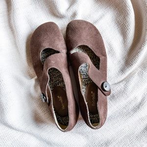 Bjorndal Brown Leather Mary Janes / 7.5